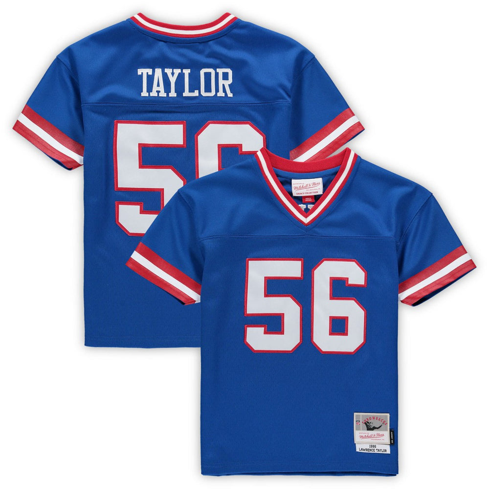 Lawrence Taylor New York Giants Male Preschool Retired Legacy Jersey Royal - Mitchell & Ness