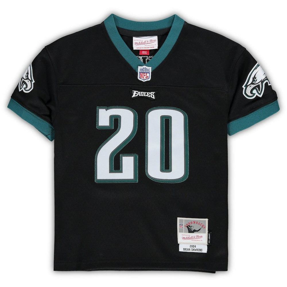 Brian Dawkins Philadelphia Eagles Preschool Retired Legacy Jersey Black - Mitchell & Ness