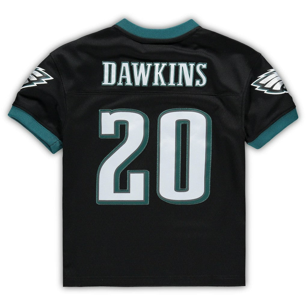 Brian Dawkins Philadelphia Eagles Preschool Retired Legacy Jersey Black - Mitchell & Ness