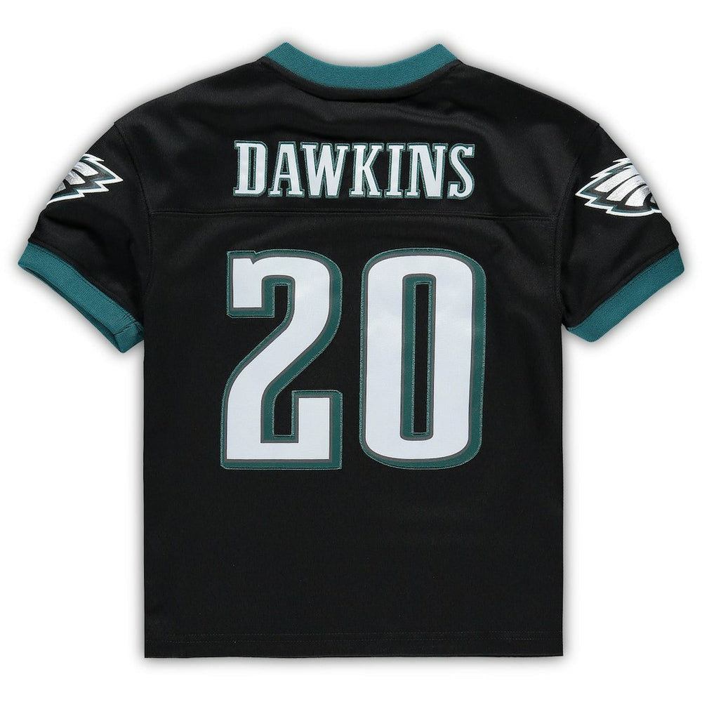 Brian Dawkins Philadelphia Eagles Preschool Retired Legacy Jersey Black - Mitchell & Ness