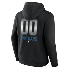 Colorado Avalanche - Personalized Midnight Mascot Logo Pullover Hoodie Black