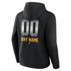 Pittsburgh Penguins Personalized Midnight Mascot Logo Pullover Hoodie Black