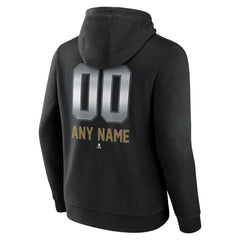 Vegas Golden Knights Personalized Midnight Mascot Logo Pullover Hoodie Black
