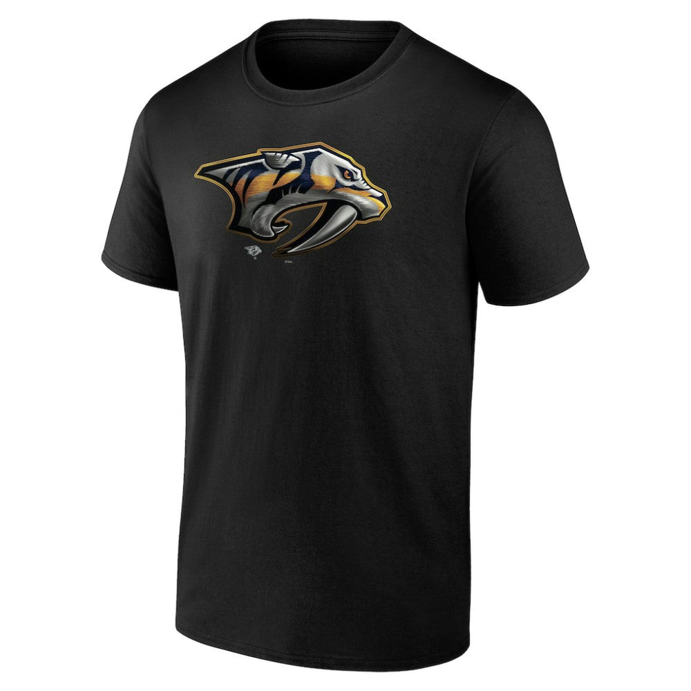 Nashville Predators - Personalized Midnight Mascot Logo T-Shirt Black