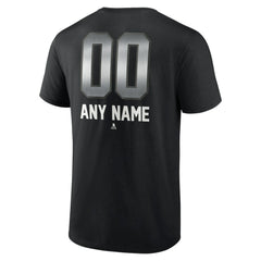 Toronto Maple Leafs - Personalized Midnight Mascot Logo T-Shirt Black