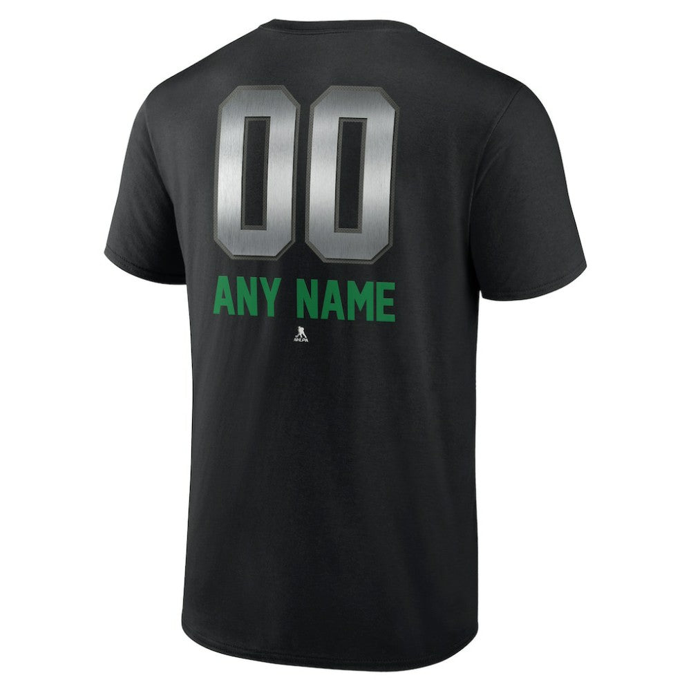Vancouver Canucks - Personalized Midnight Mascot Logo T-Shirt Black