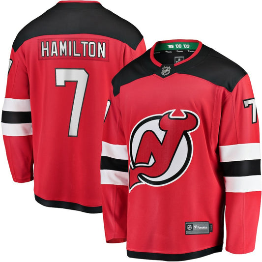 Dougie Hamilton New Jersey Devils Fanatics Breakaway Player Jersey - Red | NHL Jerseys
