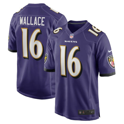 Tylan Wallace Baltimore Ravens Game Jersey - Purple | NFL Jerseys