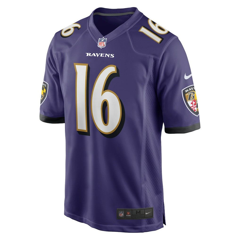 Tylan Wallace Baltimore Ravens Game Jersey - Purple | NFL Jerseys
