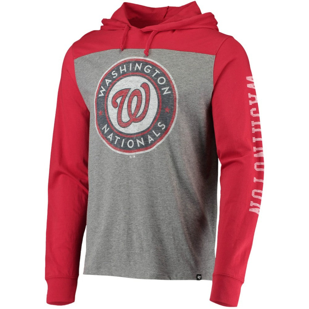 Washington Nationals '47 Franklin Wooster Pullover Hoodie Clearance