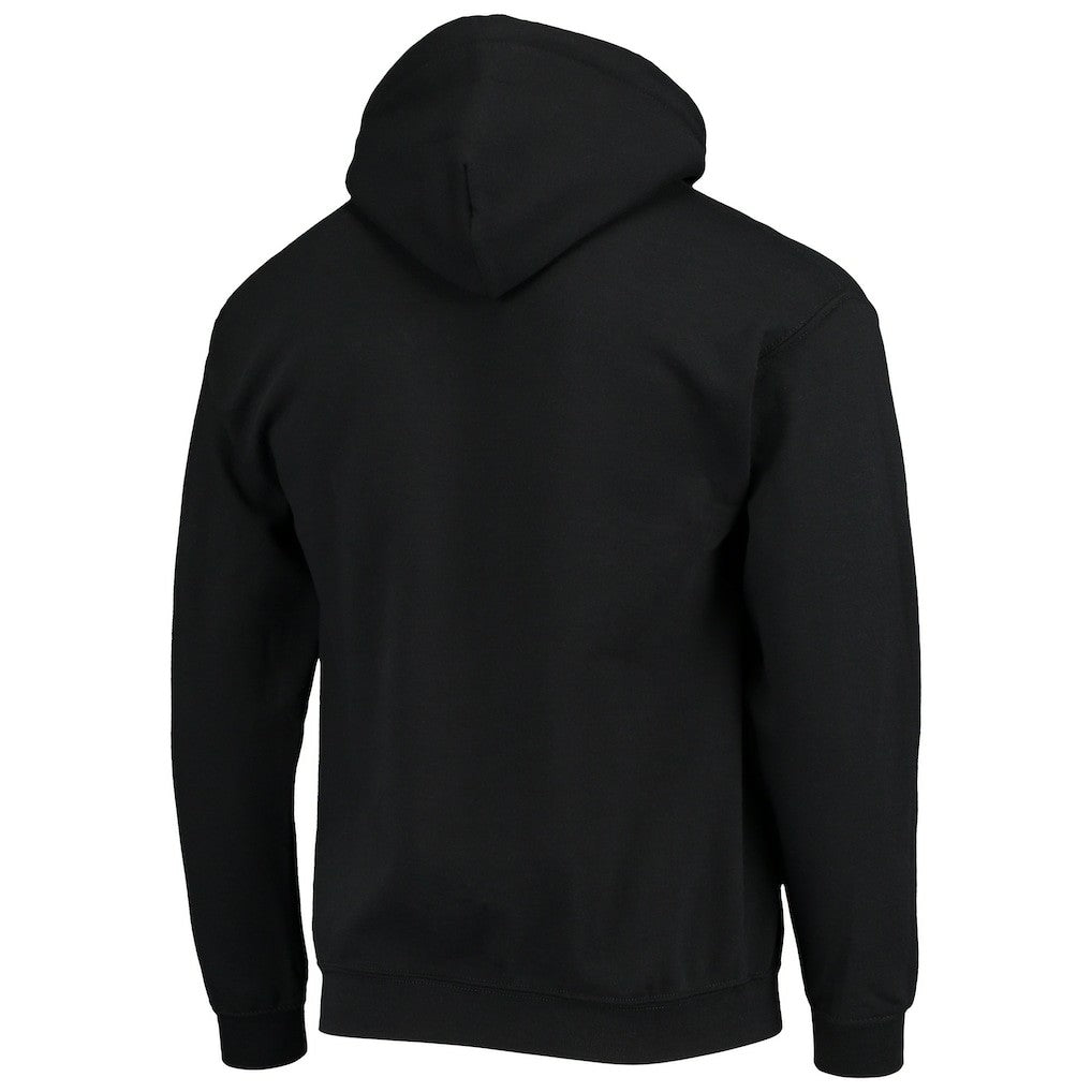 Las Vegas Raiders Junk Food Disney Mickey Quarterback Pullover Hoodie Black - NFL
