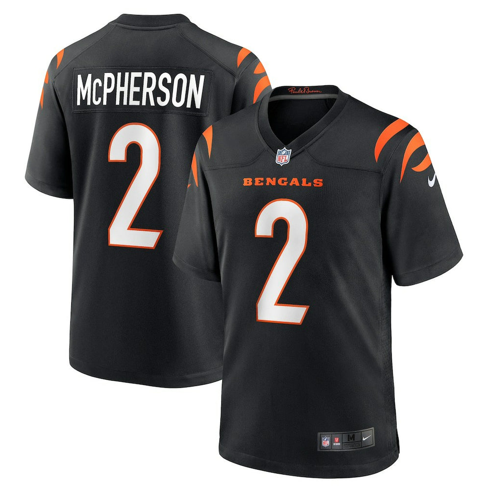 Evan McPherson Cincinnati Bengals Game Jersey Black - Nike