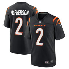 Evan McPherson Cincinnati Bengals Game Jersey Black - Nike