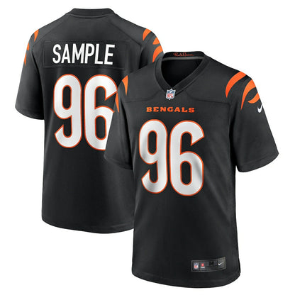 Cam Sample Cincinnati Bengals Game Jersey - Black | NFL Jerseys