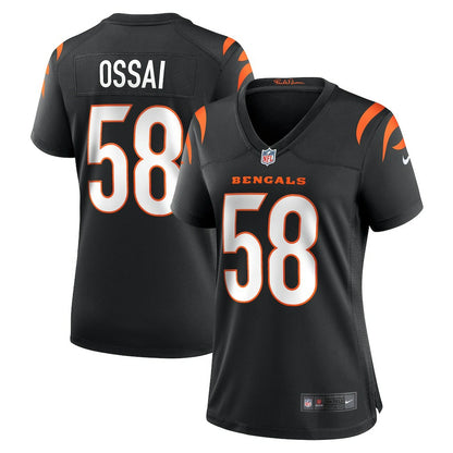 Joseph Ossai Cincinnati Bengals Women's Game Jersey - Black | NFL Jerseys