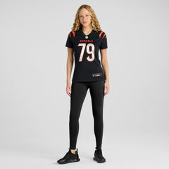 Jackson Carman Cincinnati Bengals Women's Game Jersey Black - Nike