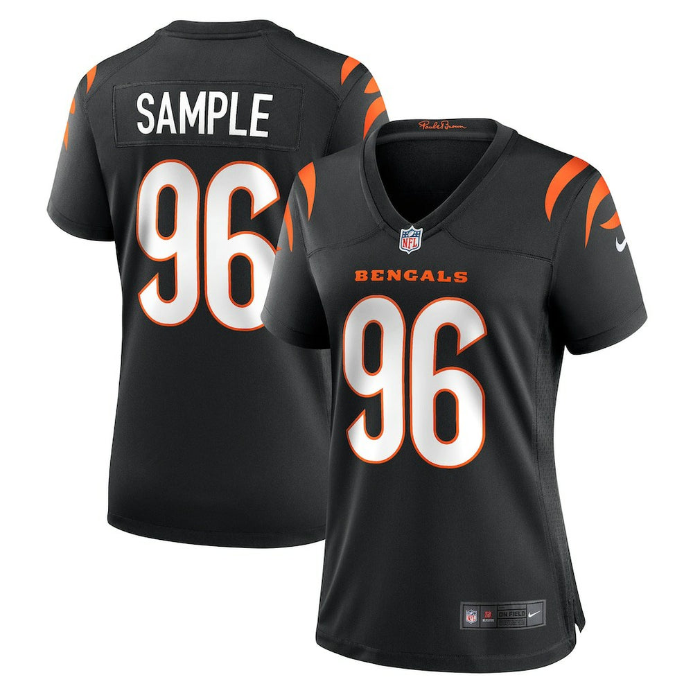 Cam Sample Cincinnati Bengals Women's Game Jersey Black - Nike
