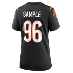 Cam Sample Cincinnati Bengals Women's Game Jersey Black - Nike