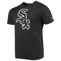Chicago White Sox Homage Hand-Drawn Logo Tri-Blend T-Shirt On Sale