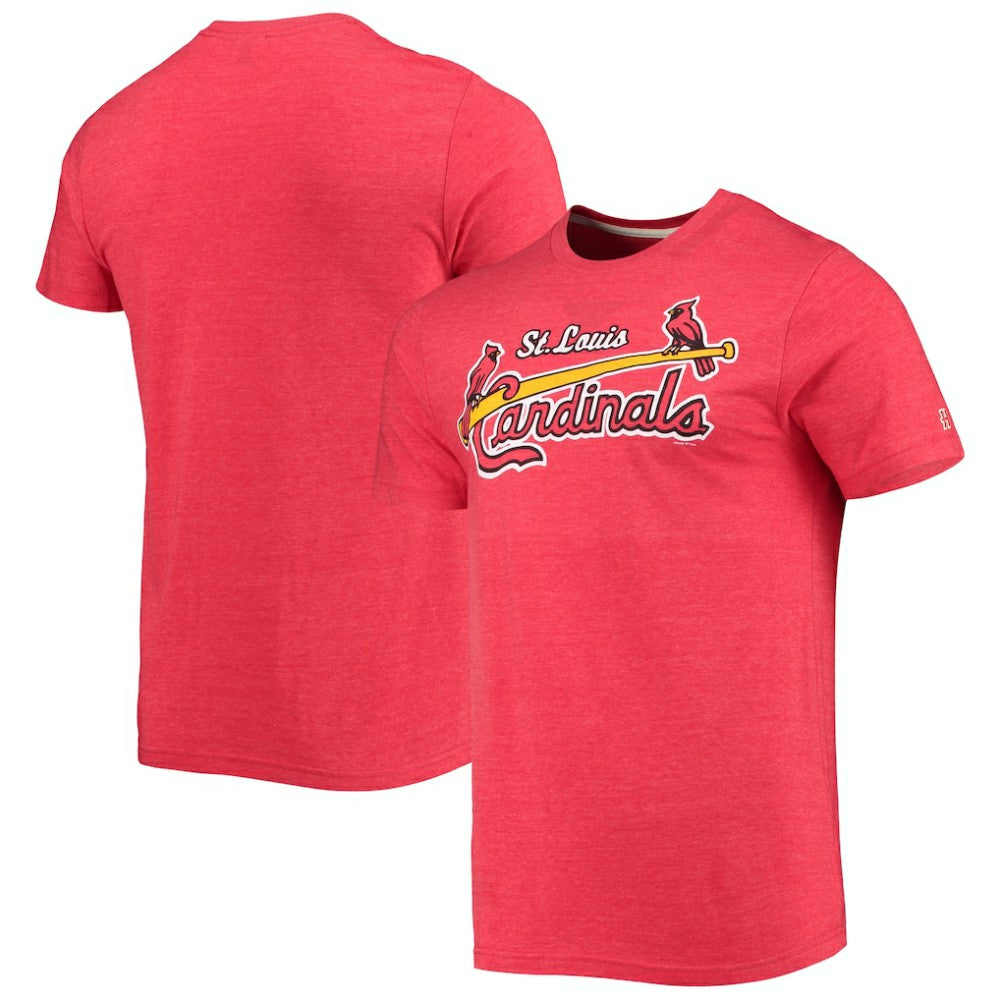 St. Louis Cardinals Homage Hand-Drawn Logo Tri-Blend T-Shirt Sale