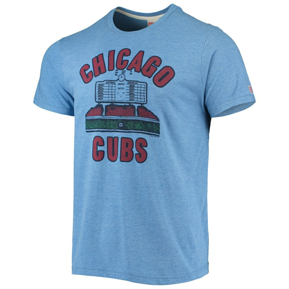 Chicago Cubs Homage Hyper Local Tri-Blend T-Shirt for sale