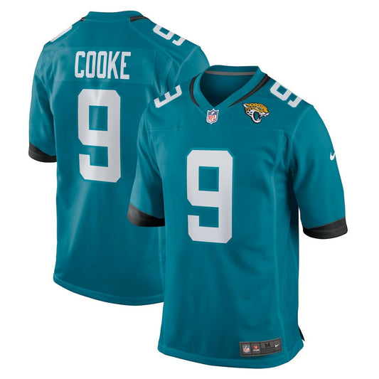 Logan Cooke Jacksonville Jaguars Game Jersey - Teal | NFL Jerseys