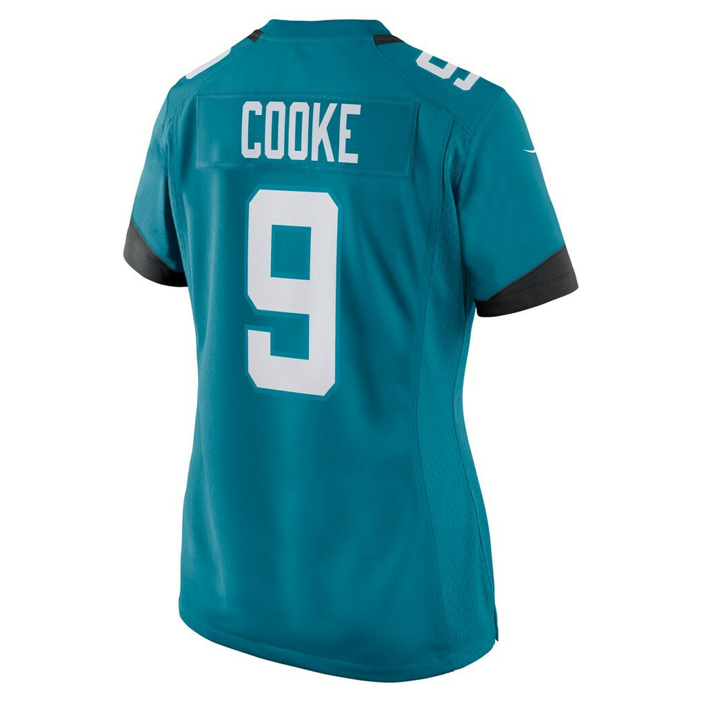 Logan Cooke Jacksonville Jaguars Women's Game Jersey Teal - Nike