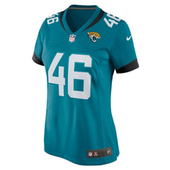 Ross Matiscik Jacksonville Jaguars Women's Game Jersey Teal - Nike
