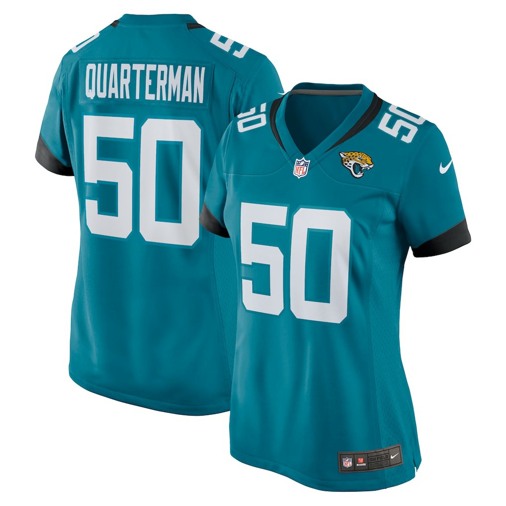 Shaquille Quarterman Jacksonville Jaguars Women's Game Jersey Teal - Nike