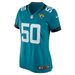 Shaquille Quarterman Jacksonville Jaguars Women's Game Jersey Teal - Nike