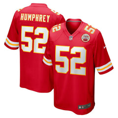 Creed Humphrey Kansas City Chiefs Game Jersey Red - Nike