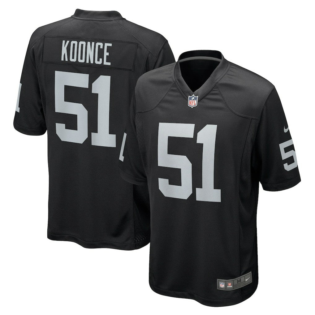 Malcolm Koonce Las Vegas Raiders Game Jersey Black - Nike