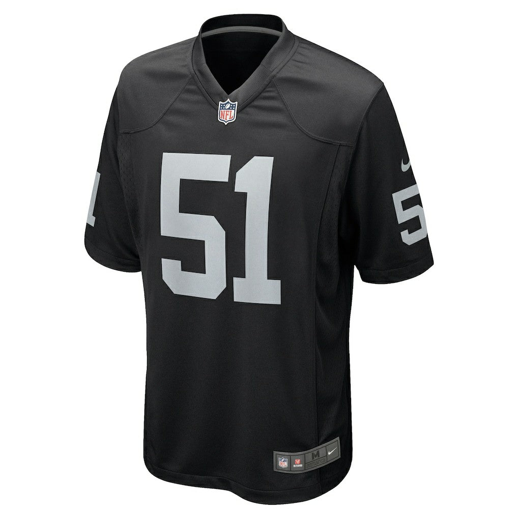 Malcolm Koonce Las Vegas Raiders Game Jersey Black - Nike