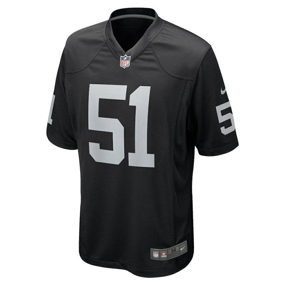 Malcolm Koonce Las Vegas Raiders Game Jersey Black - Nike