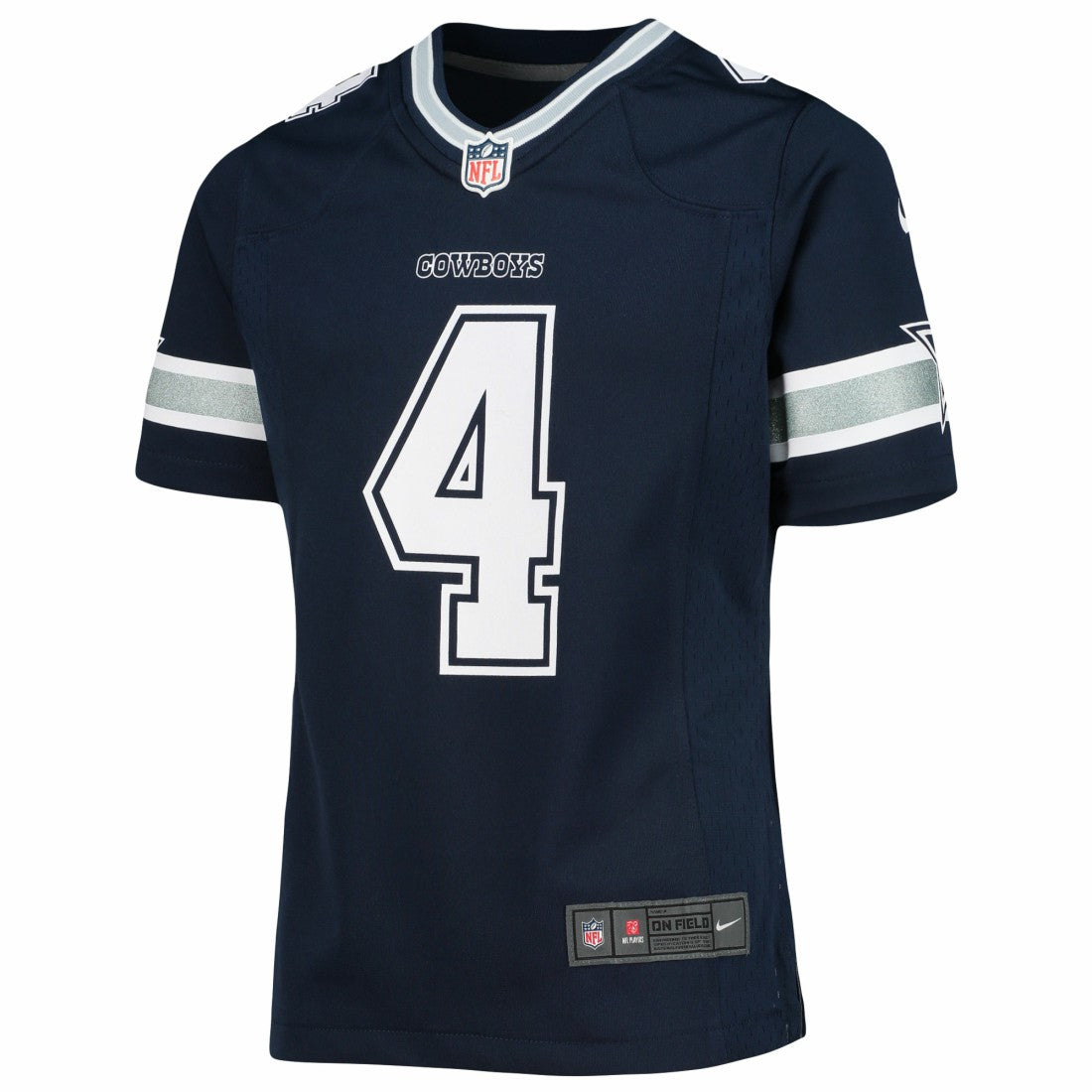 Dak Prescott Dallas Cowboys Girls Youth Team Game Jersey Navy - Nike