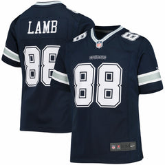 CeeDee Lamb Dallas Cowboys Girls Youth Game Jersey Navy - Nike