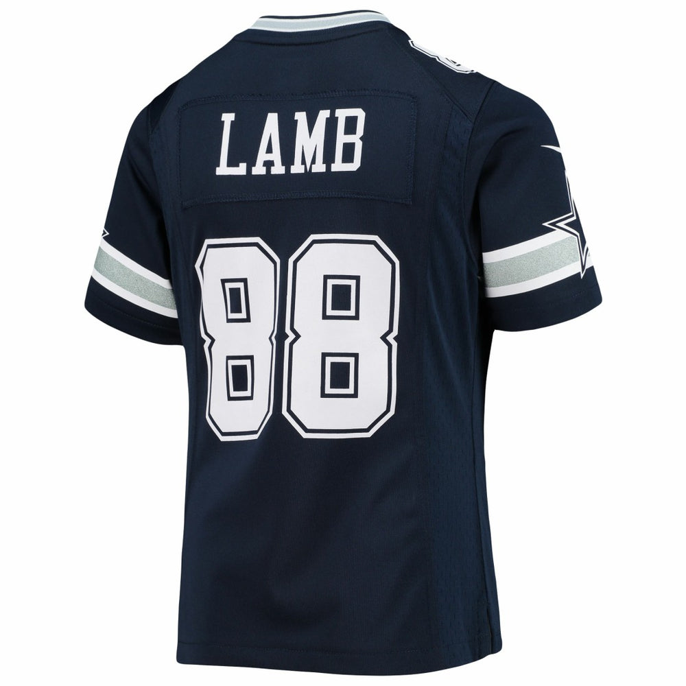 CeeDee Lamb Dallas Cowboys Girls Youth Game Jersey Navy - Nike