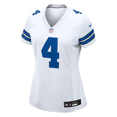 Dak Prescott Dallas Cowboys Women's Team Game Jersey White - Nike