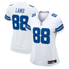 CeeDee Lamb Dallas Cowboys Women's Game Jersey White - Nike