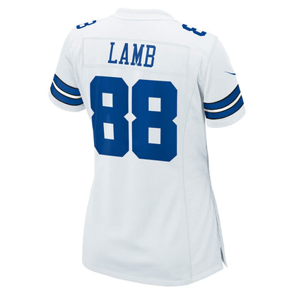 CeeDee Lamb Dallas Cowboys Women's Game Jersey - White | NFL Jerseys