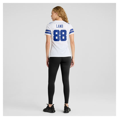 CeeDee Lamb Dallas Cowboys Women's Game Jersey - White | NFL Jerseys
