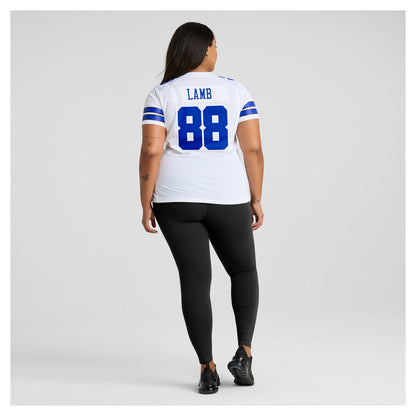 CeeDee Lamb Dallas Cowboys Women's Game Jersey - White | NFL Jerseys