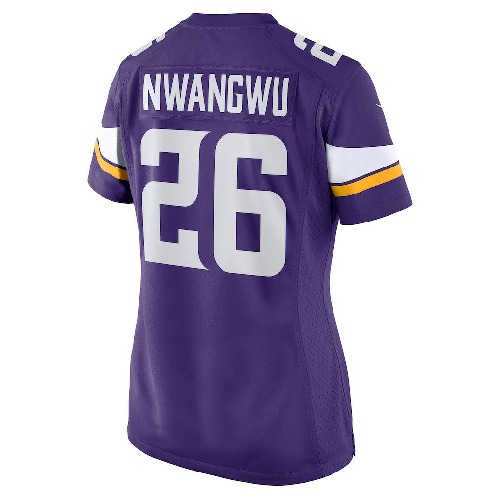 Kene Nwangwu Minnesota Vikings Women's Game Jersey Purple - Nike
