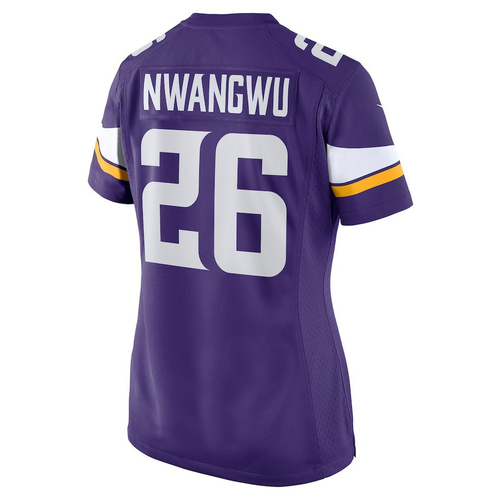 Kene Nwangwu Minnesota Vikings Women's Game Jersey Purple - Nike