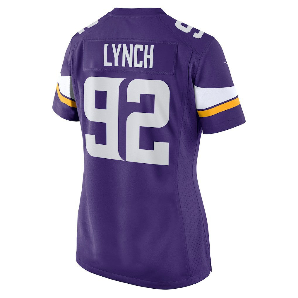 James Lynch Minnesota Vikings Women's Game Player Jersey Purple - Nike