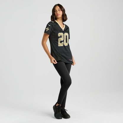 Pete Werner New Orleans Saints Women's Game Jersey - Black | NFL Jerseys