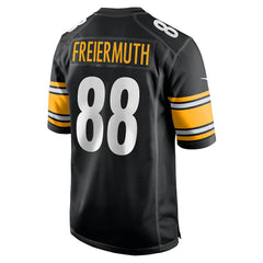 Pat Freiermuth Pittsburgh Steelers Game Jersey Black - Nike