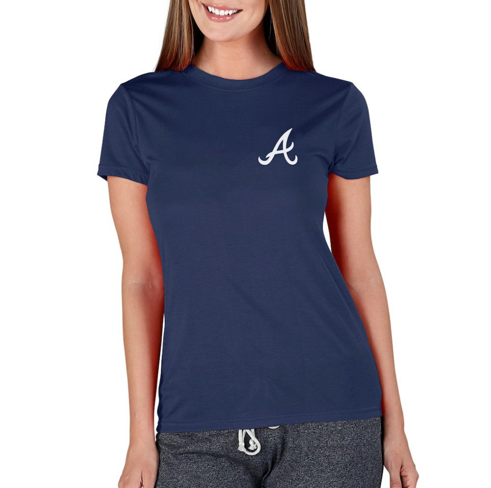 Atlanta Braves Concepts Sport Women's Marathon Knit Top discount