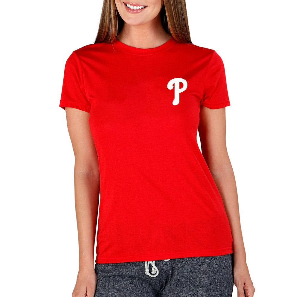 Philadelphia Phillies Concepts Sport Women's Marathon Knit Top for sale