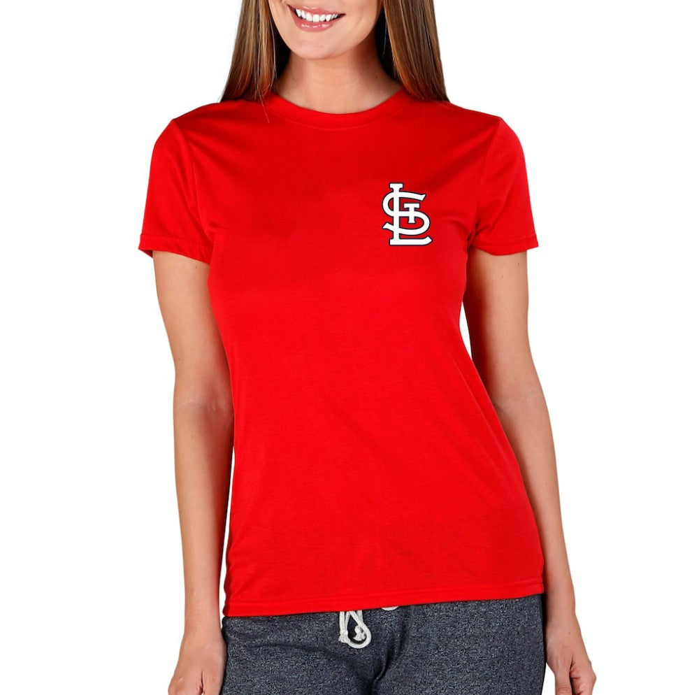 St. Louis Cardinals Concepts Sport Women's Marathon Knit Top On Sale